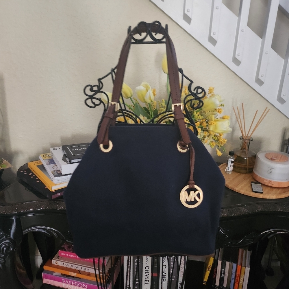 Michael Kors canvas tote